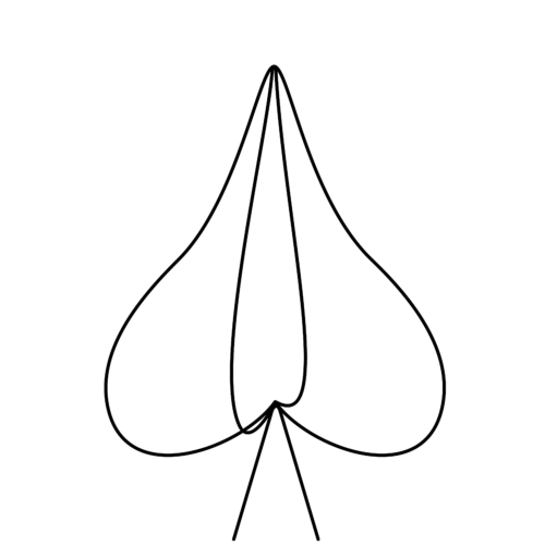 Petite Double Teardrop