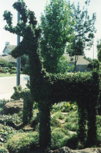 Traditional Topiary Deer